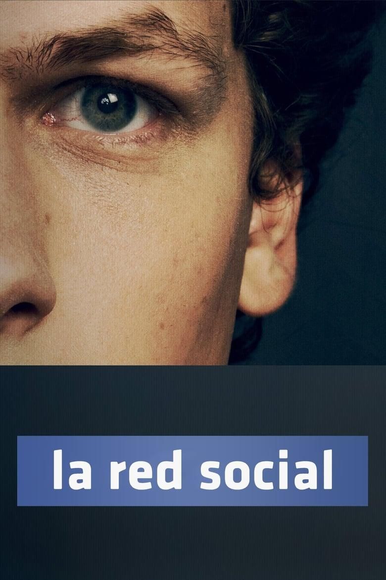 Red social poster image