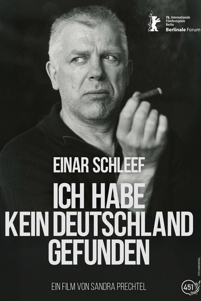 Einar Schleef - No Germany Did I Find poster image