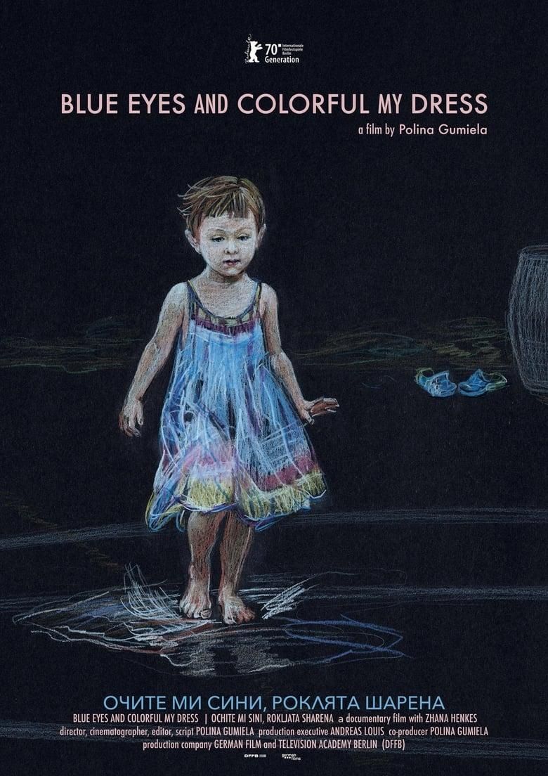 Blue Eyes and Colorful My Dress poster image