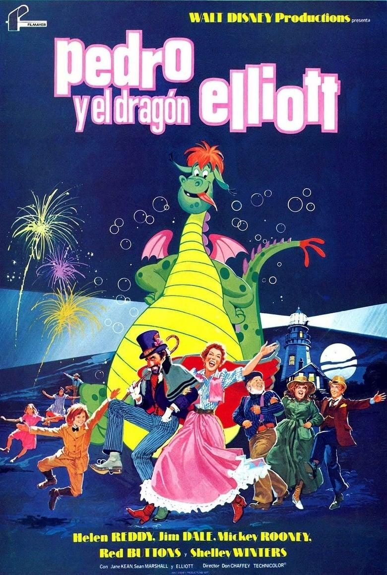 Pedro y el dragón Elliot poster image