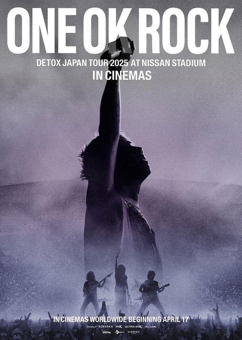 ONE OK ROCK DETOX JAPAN TOUR AT NISSAN STADIUM 2025 IN CINEMAS poster image