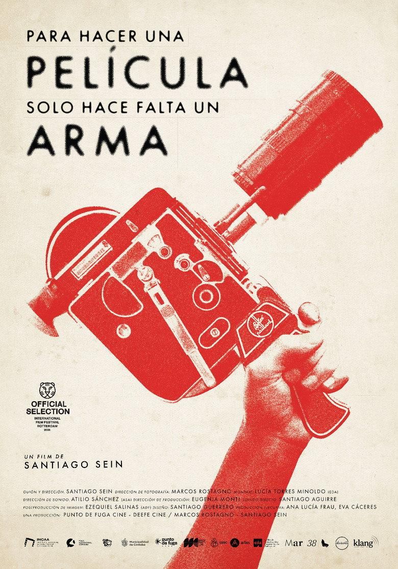 All you need to make a movie is a gun poster image
