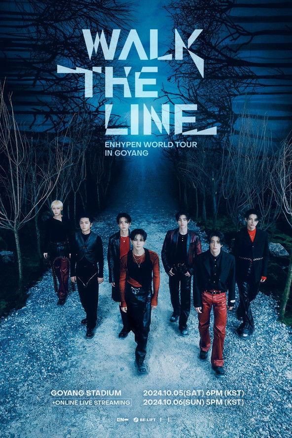 ENHYPEN WORLD TOUR 'WALK THE LINE' IN GOYANG poster image