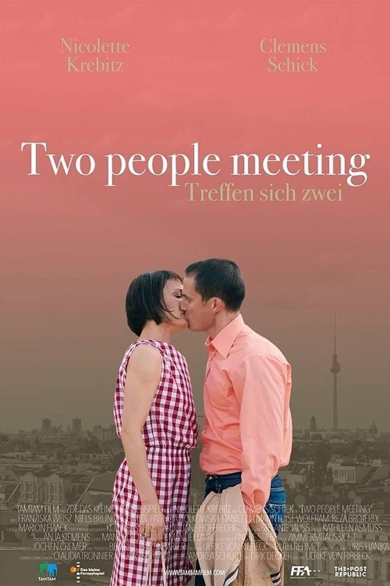 Two People Meeting poster image