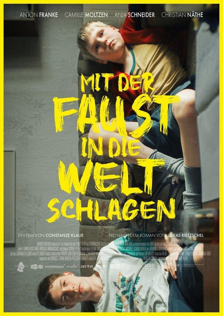 Mit der Faust in die Welt schlagen poster image