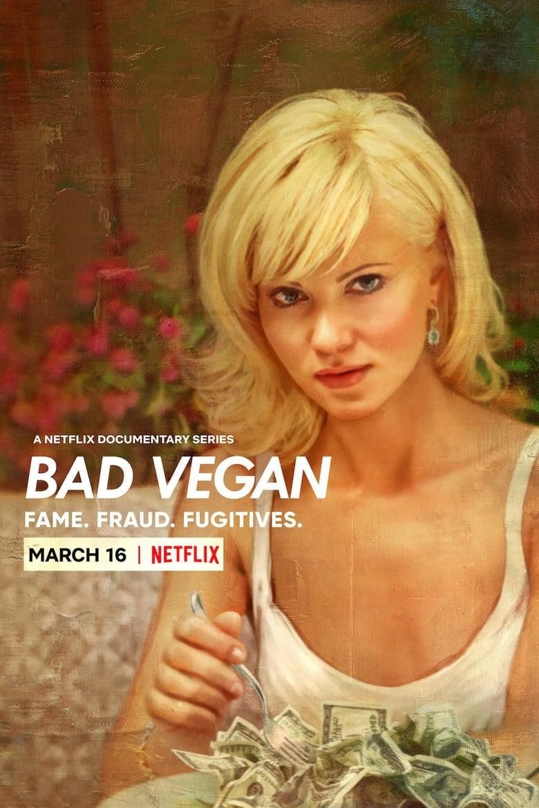 Bad Vegan: Fame. Fraud. Fugitives. logo