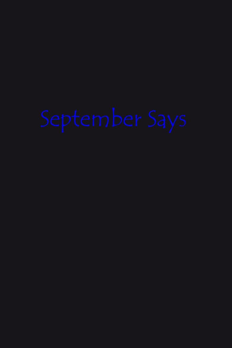 September Says poster image