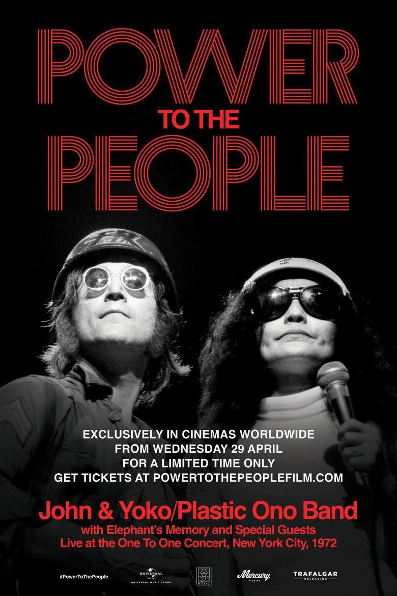 Power To The People: John & Yoko Live in NYC poster image