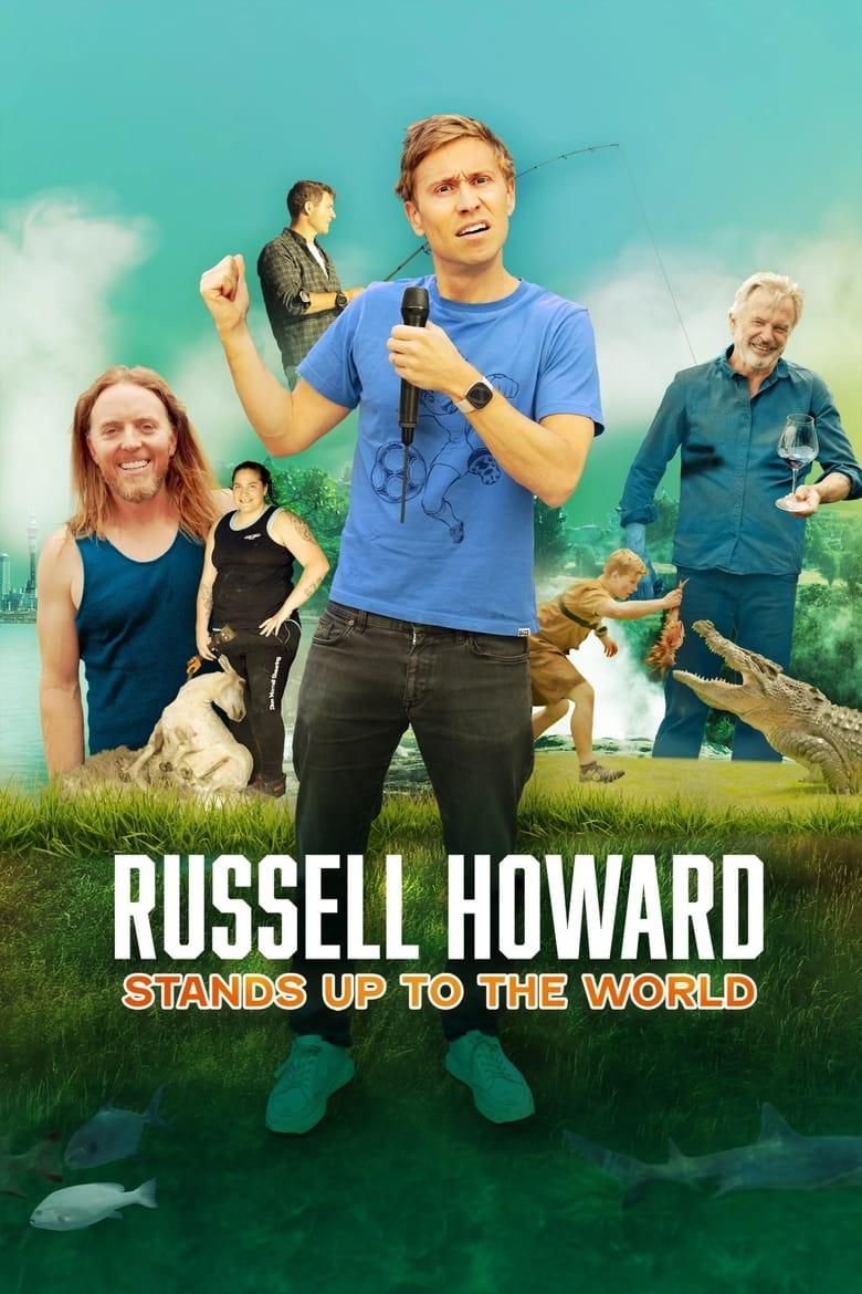 Russell Howard Stands Up to the World logo