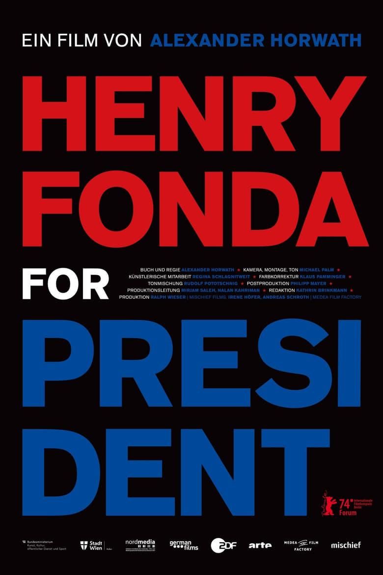 Henry Fonda for President poster image